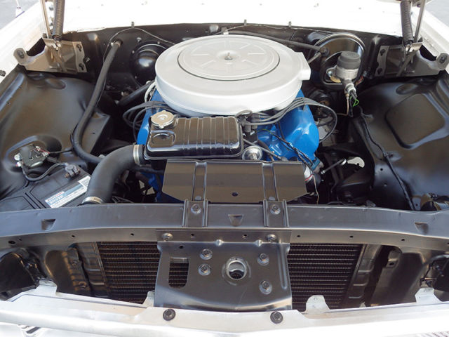 1964 White Ford Galaxie 2-door Hardtop