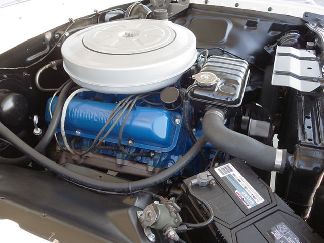 1964 White Ford Galaxie 2-door Hardtop