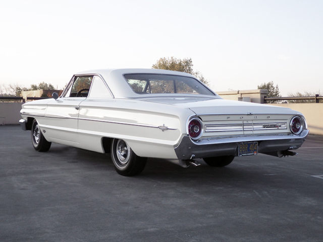 1964 White Ford Galaxie 2-door Hardtop