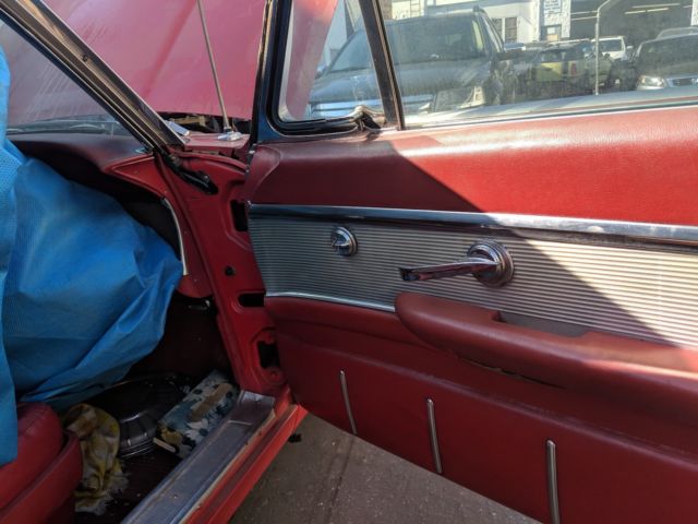 1961 Red Ford Thunderbird Coupe