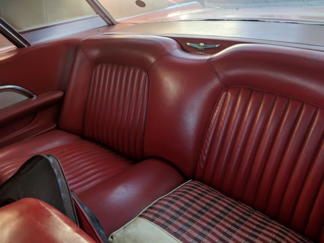 1961 Red Ford Thunderbird Coupe