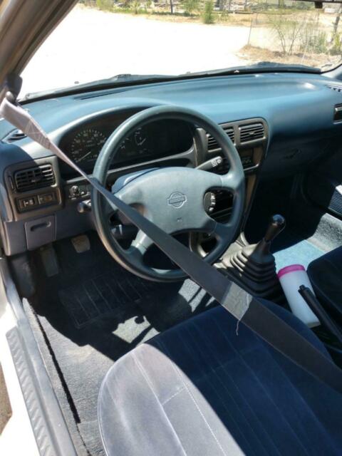 1994 White Nissan Sentra Sedan