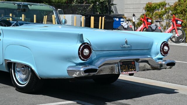 1957 Starmist Blue Ford Thunderbird Roadster