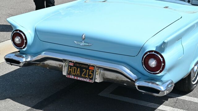 1957 Starmist Blue Ford Thunderbird Roadster