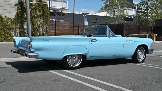 1957 Starmist Blue Ford Thunderbird Roadster