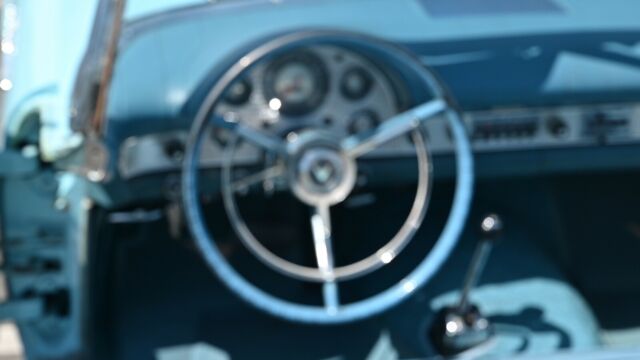 1957 Starmist Blue Ford Thunderbird Roadster