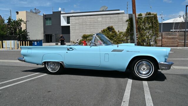 1957 Starmist Blue Ford Thunderbird Roadster