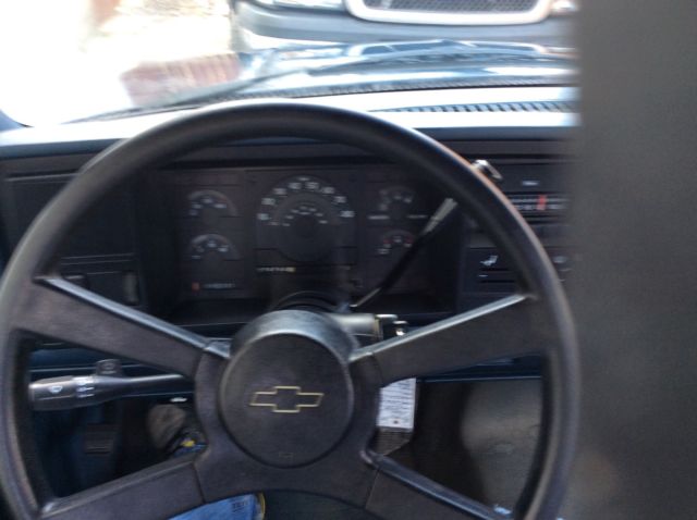 1988 Blue/silver Chevrolet C/K Pickup 1500