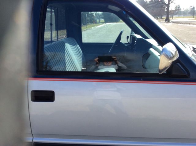 1988 Blue/silver Chevrolet C/K Pickup 1500