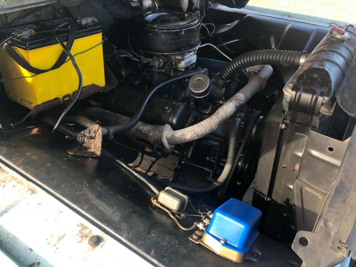 1959 Blue Ford F-350 Custom cab