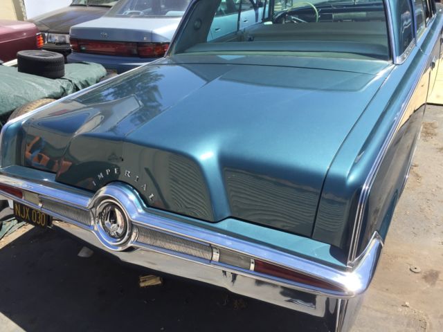 1965 Blue matalic Chrysler Imperial Sedan 