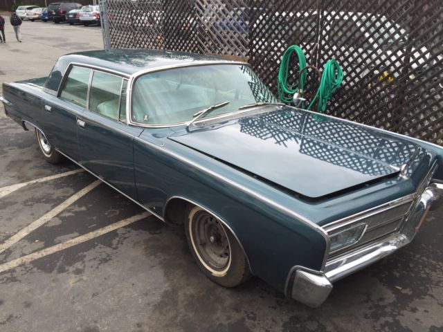1965 Blue matalic Chrysler Imperial Sedan 