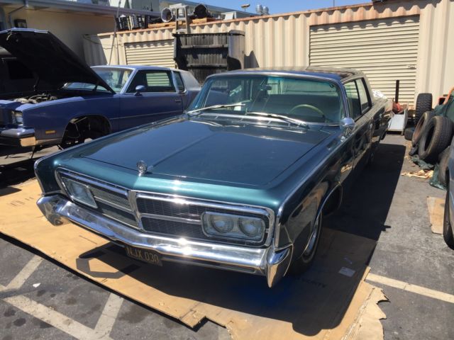 1965 Blue matalic Chrysler Imperial Sedan 