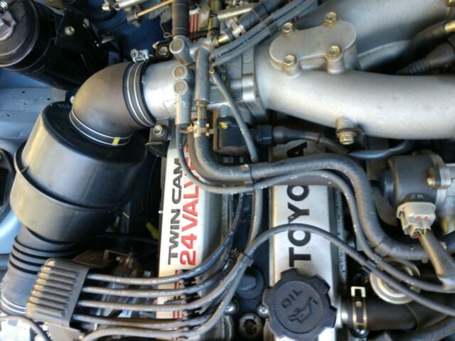 1988 Blue Toyota Supra Hatchback