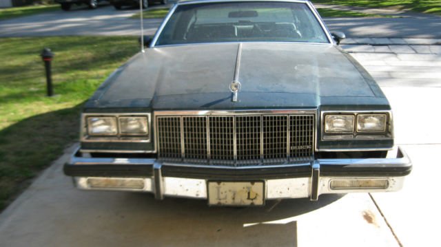 1981 Dark  Jadestone Firemist Buick Electra