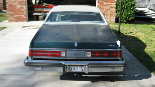 1981 Dark  Jadestone Firemist Buick Electra
