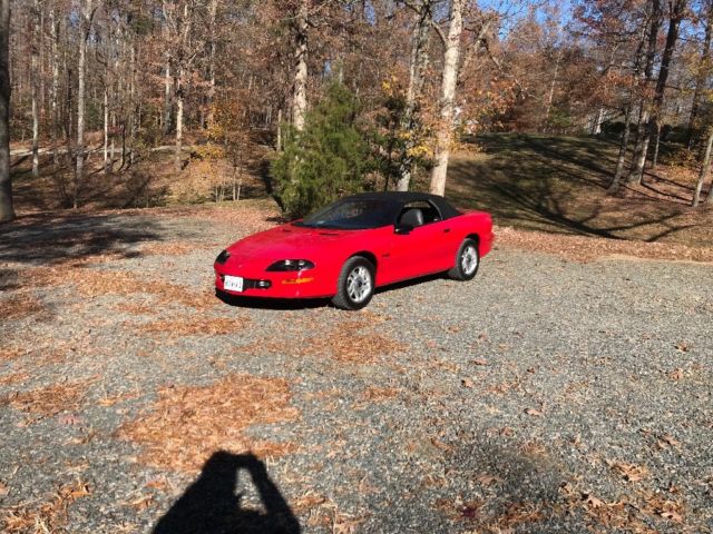 1994 Red Chevrolet Camaro Convertible