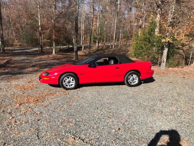 1994 Red Chevrolet Camaro Convertible