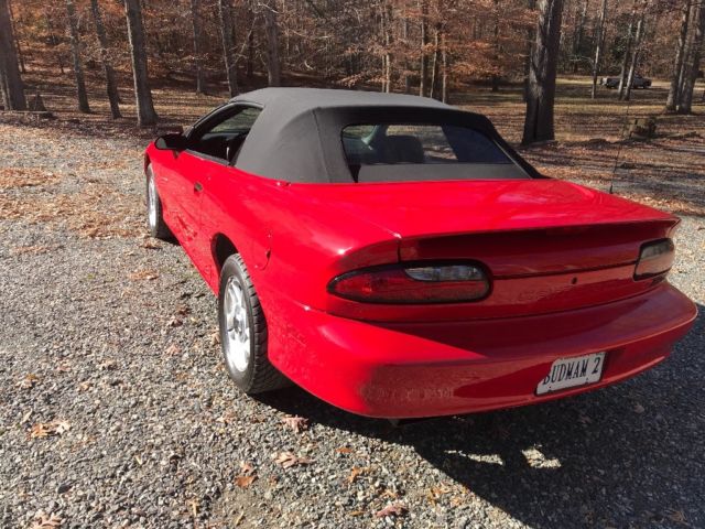 1994 Red Chevrolet Camaro Convertible