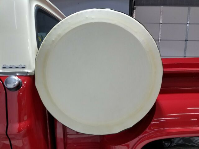 1969 Red Ford F-100 Standard Cab Pickup