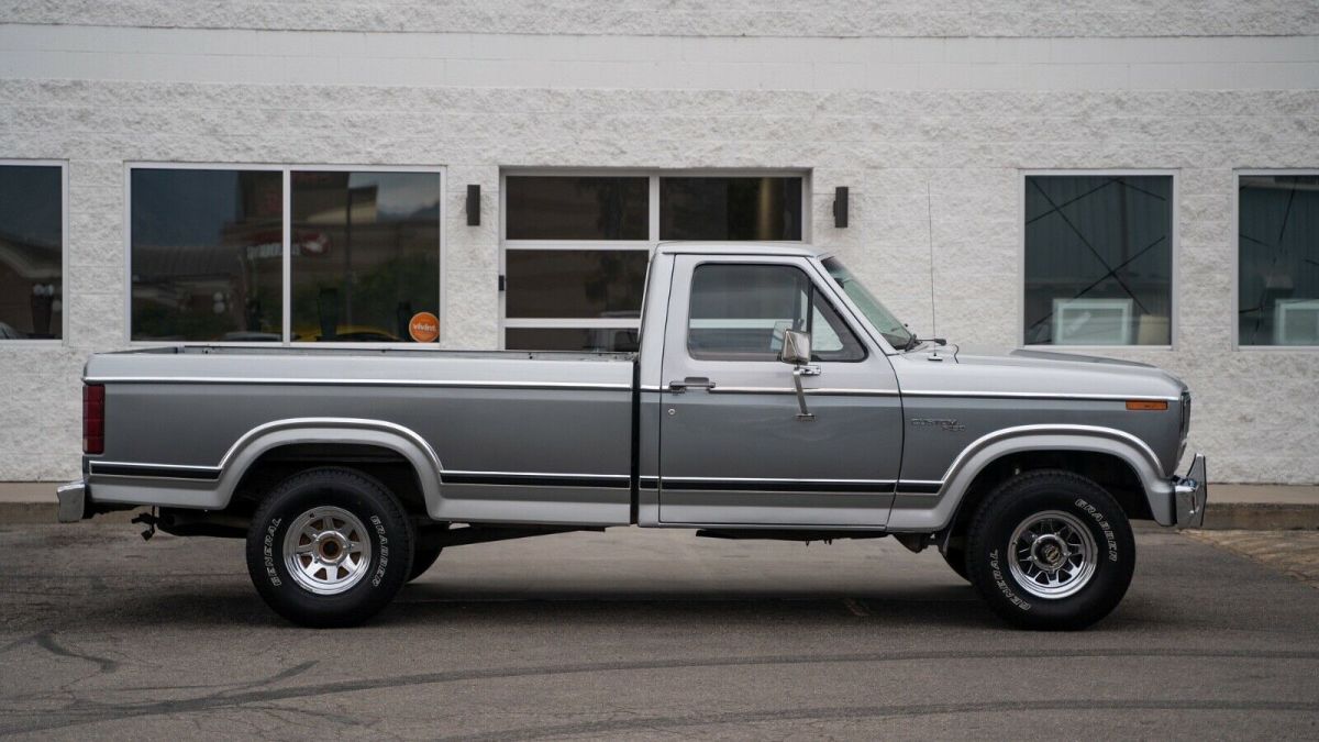 1981 Silver Ford F-150 Standard Cab Pickup