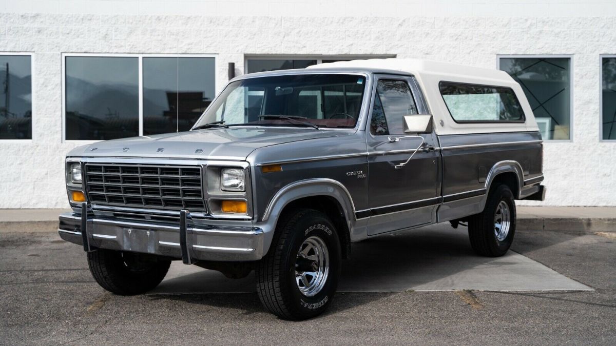 1981 Silver Ford F-150 Standard Cab Pickup
