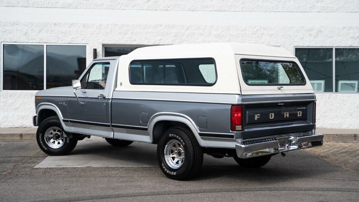 1981 Silver Ford F-150 Standard Cab Pickup