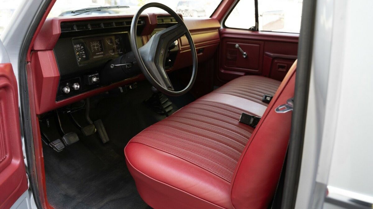 1981 Silver Ford F-150 Standard Cab Pickup