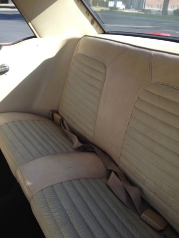 1966 Signalflare Red Ford Mustang U/K