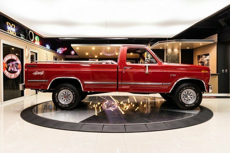 1981 Red Ford F150 Pickup (Truck)