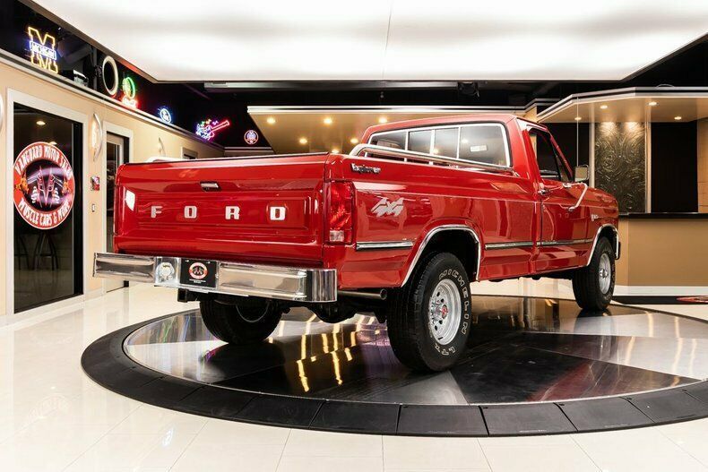 1981 Red Ford F150 Pickup (Truck)