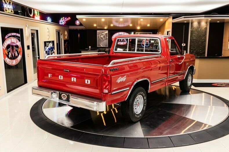 1981 Red Ford F150 Pickup (Truck)
