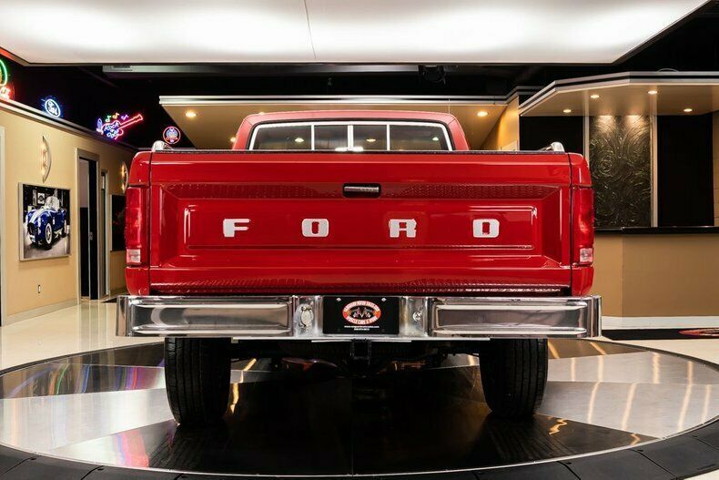 1981 Red Ford F150 Pickup (Truck)