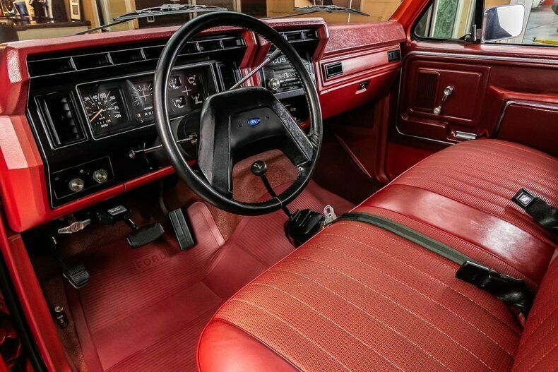 1981 Red Ford F150 Pickup (Truck)