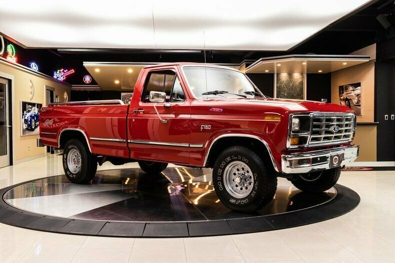 1981 Red Ford F150 Pickup (Truck)