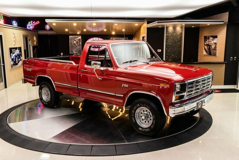 1981 Red Ford F150 Pickup (Truck)