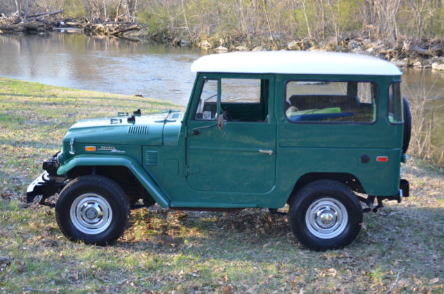 1973 Green Toyota FJ Cruiser Wagon