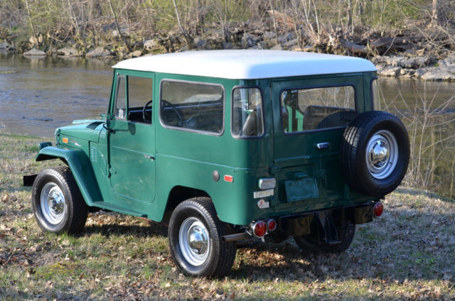 1973 Green Toyota FJ Cruiser Wagon