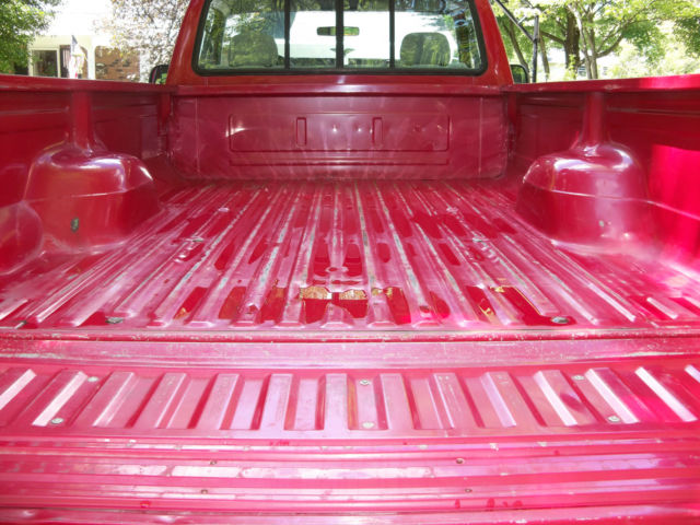 1994 Red Two Tone Ford F-250 Reg Cab