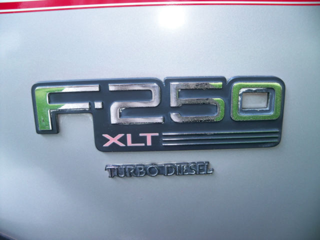 1994 Red Two Tone Ford F-250 Reg Cab