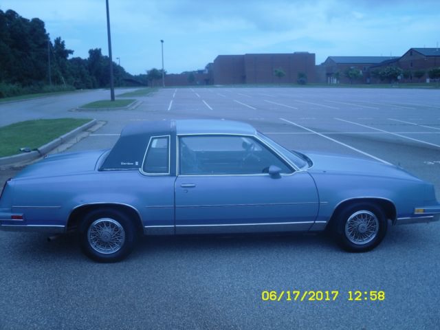 1984 Blue Oldsmobile Cutlass Coupe