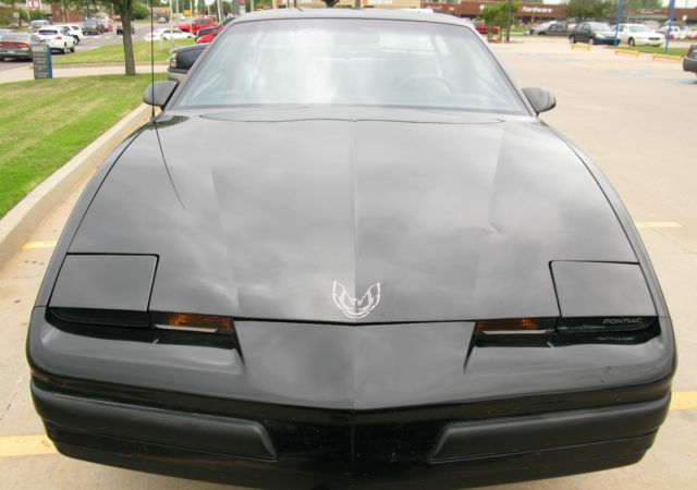 1985 Black Pontiac Firebird Coupe