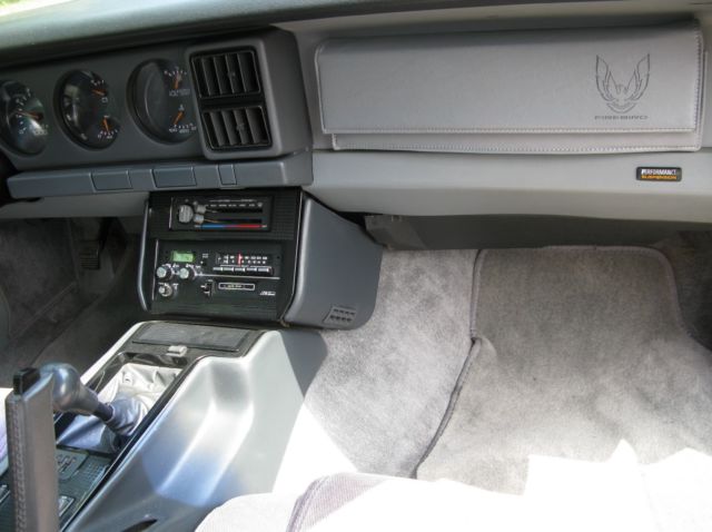 1985 Black Pontiac Firebird Coupe