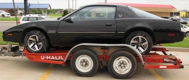 1985 Black Pontiac Firebird Coupe