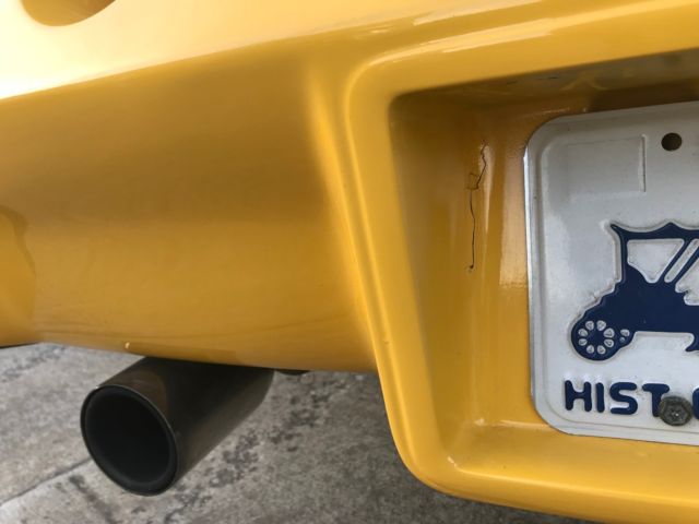 1979 Yellow Chevrolet Corvette Coupe