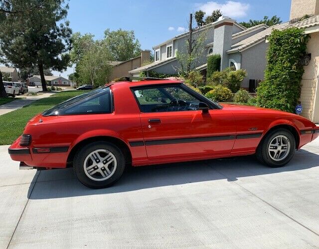 1981 Red Mazda RX-7 Fastback