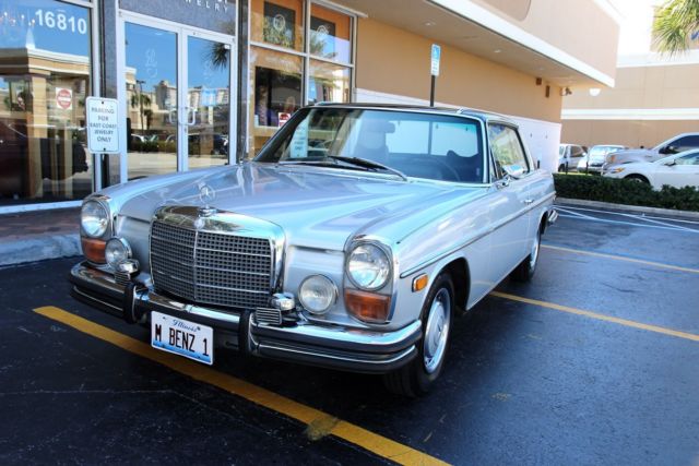1973 Silver Mercedes-Benz 280C Coupe
