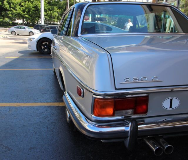 1973 Silver Mercedes-Benz 280C Coupe