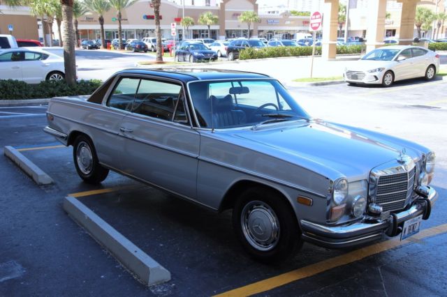 1973 Silver Mercedes-Benz 280C Coupe