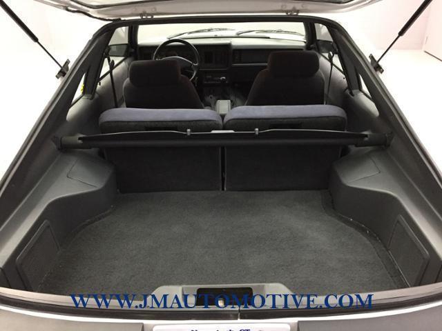 1986 White Ford Mustang Coupe